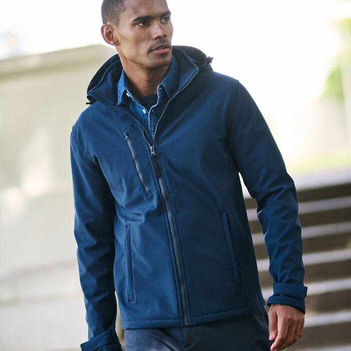 Regatta Venturer Three Layer Hooded Soft Shell Jacket Thumbnail