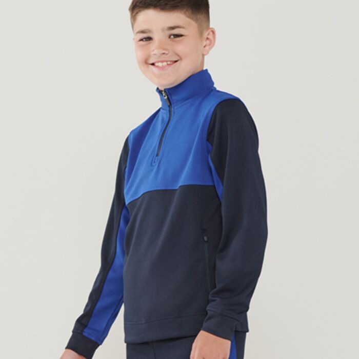 Finden + Hales Kids 1/4 Zip Tracksuit Top Thumbnail