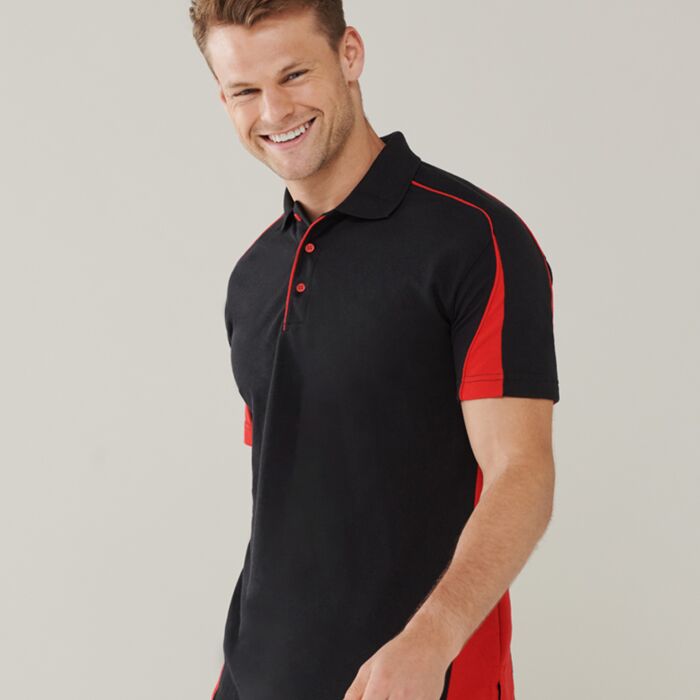 Finden + Hales Club Poly/Cotton Piqué Polo Shirt Thumbnail