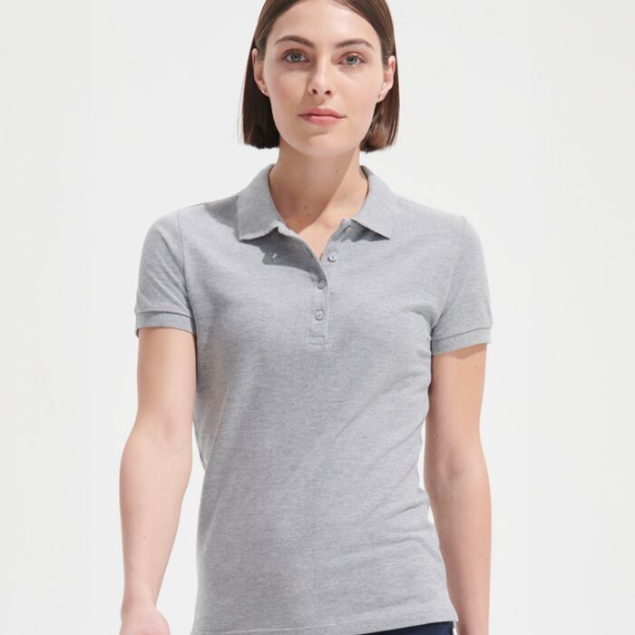 SOL'S Ladies People Cotton Piqué Polo Shirt Thumbnail