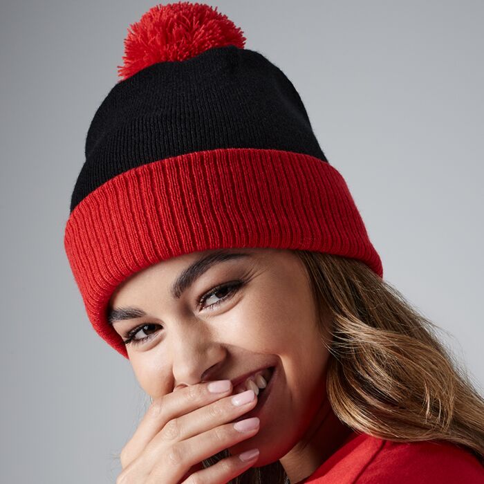 Beechfield Snowstar® Two Tone Beanie Thumbnail