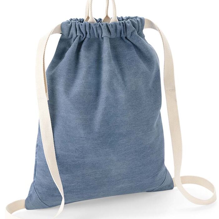 BagBase Denim Gymsac Thumbnail