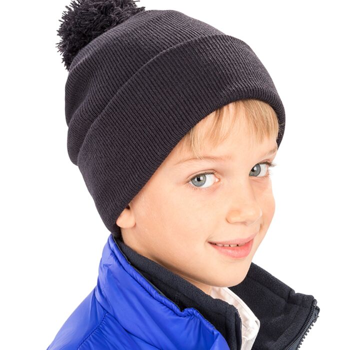 Result Core Kids Pom Pom Beanie Thumbnail