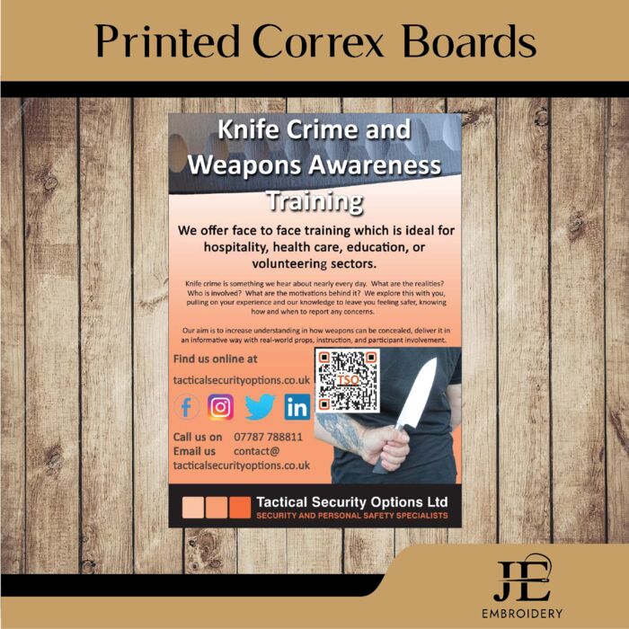 Corrugated Plastic Boards A2 Thumbnail