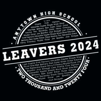 Design 1 - Leavers T Shirt Design