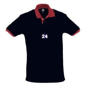 SOL'S Prince Contrast Cotton Piqué Polo Shirt Thumbnail