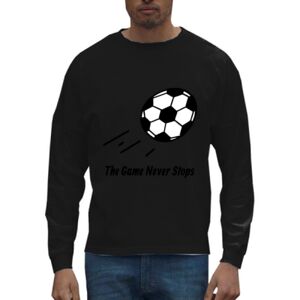 Unisex drop shoulder slogan top Thumbnail