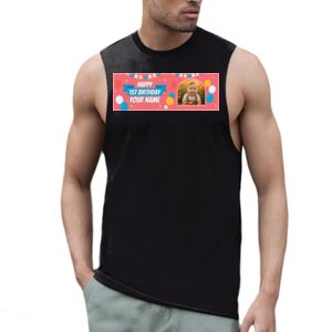 High neck slash armhole vest Thumbnail
