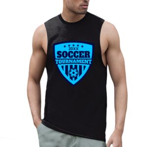 High neck slash armhole vest Thumbnail