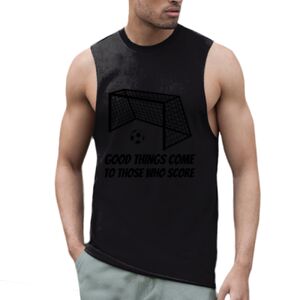 High neck slash armhole vest Thumbnail