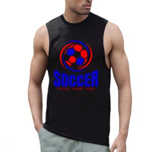 High neck slash armhole vest Thumbnail