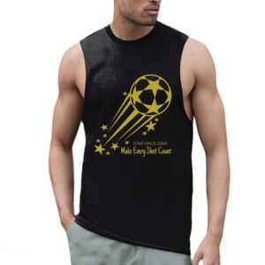 High neck slash armhole vest Thumbnail