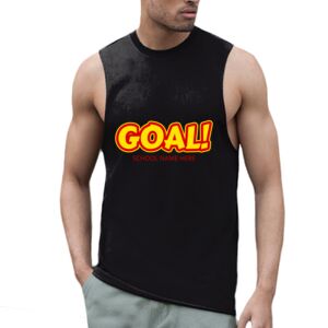 High neck slash armhole vest Thumbnail